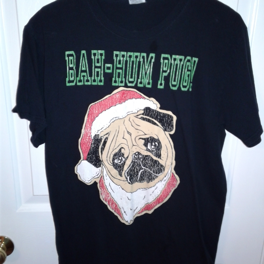 NWOT Pug Christmas Shirt